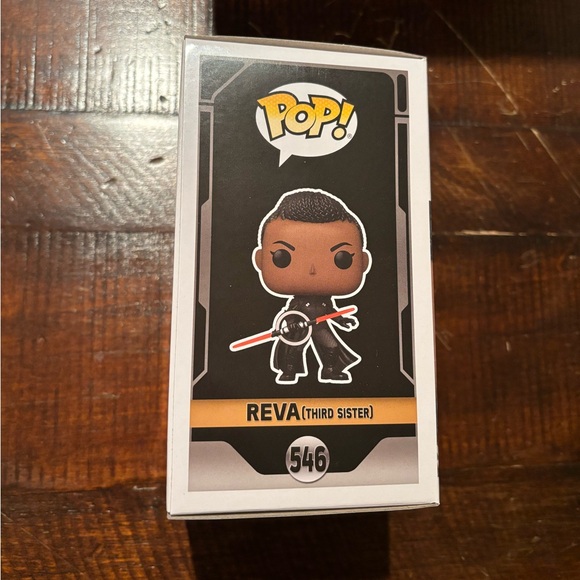 Funko Pop Star Wars Reva Figure - Black and Brown - Picture 3 of 4